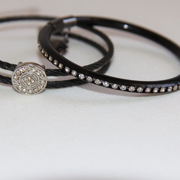 2 Crystal Bracelets Marc Jacobs and Twisted Cable - Picture 2 of 13